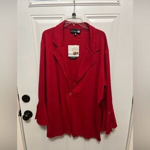 Antthony Women's Red Blazer NWT